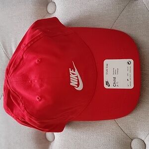 Nike Kids' Red Cap with Logo